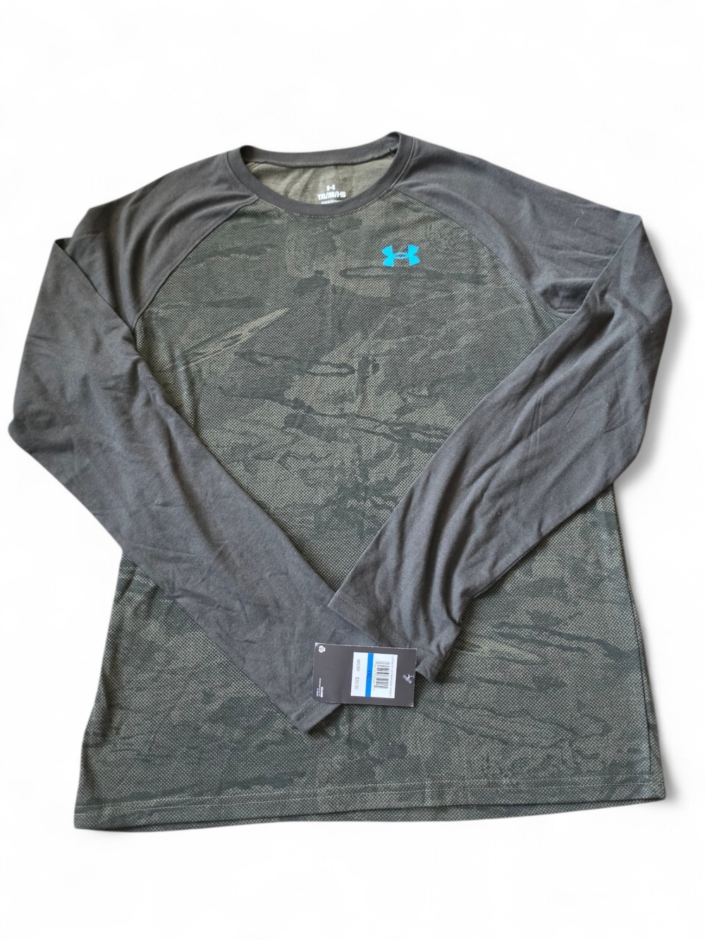 Under Armour Men's Long Sleeve Tech Tee - Olive/Charcoal